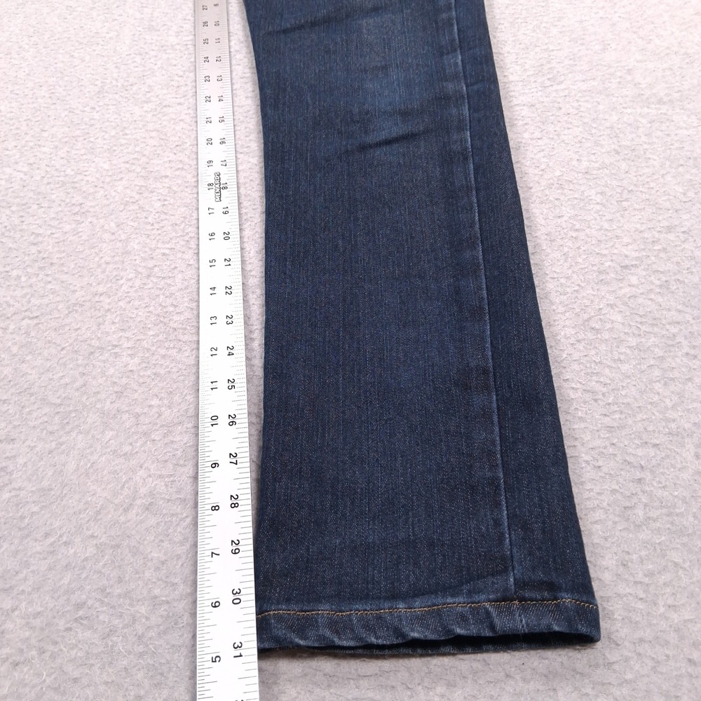 American Giant Dakota Jeans Men 32x32 (31x31) Dark Slim Straight Stretch Denim - Picture 4 of 13
